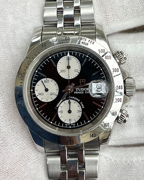 2005 Tudor Prince Date 40MM Steel Black Dial (79280)