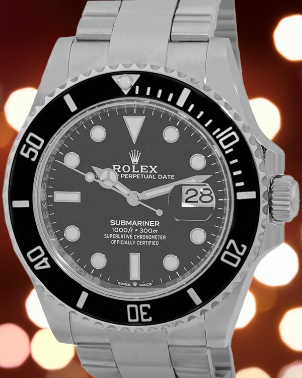 2021 Rolex Submariner Date 41MM Black Dial Oyster Bracelet (126610LN)