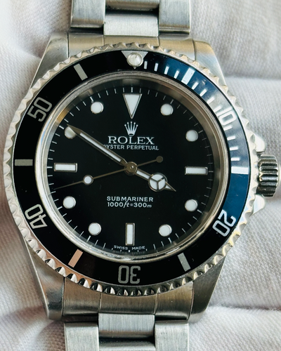 2006 Rolex Submariner No-Date 40MM Black Dial Oyster Bracelet (14060M)