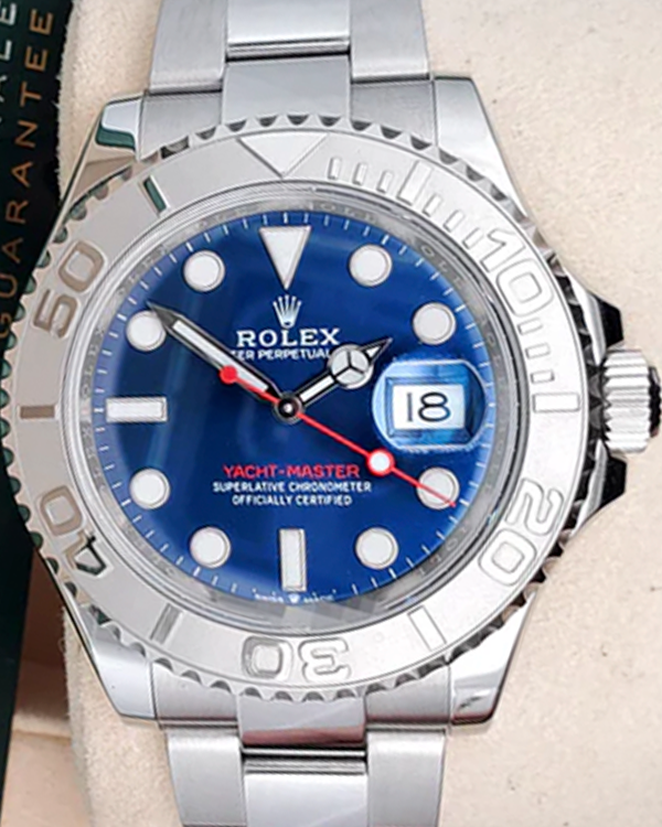 2021 Rolex Yacht-Master 40MM Blue Dial Oyster Bracelet (126622)