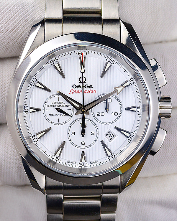 Omega Seamaster Aqua Terra 150M 44MM White Dial Steel Bracelet (231.10.44.50.04.001)