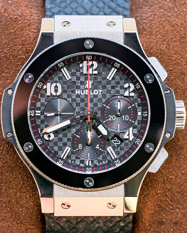 Hublot Big Bang 44MM Black Dial Rubber Strap (301.SB.131.RX)