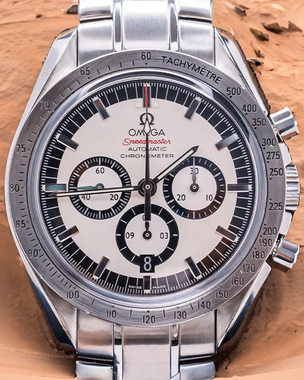 Omega Speedmaster "Michael Schumacher Legend" 42MM Silver Dial Steel Bracelet (3506.31.00)