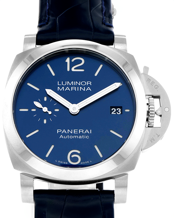 2024 Panerai Luminor Marina Quaranta 40MM Blue Dial Leather Strap (PAM01270)