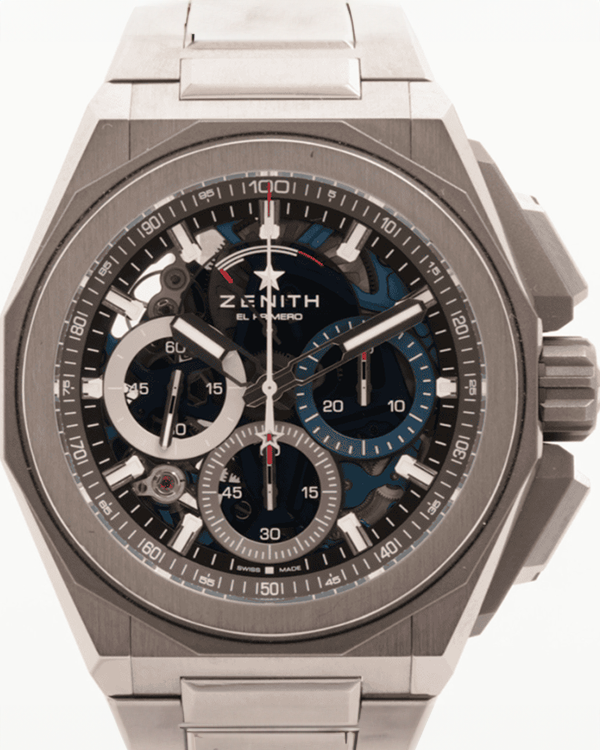 Zenith Defy El Primero Extreme 45MM Skeleton Dial Steel Bracelet (95.9100.9004/01.I001)