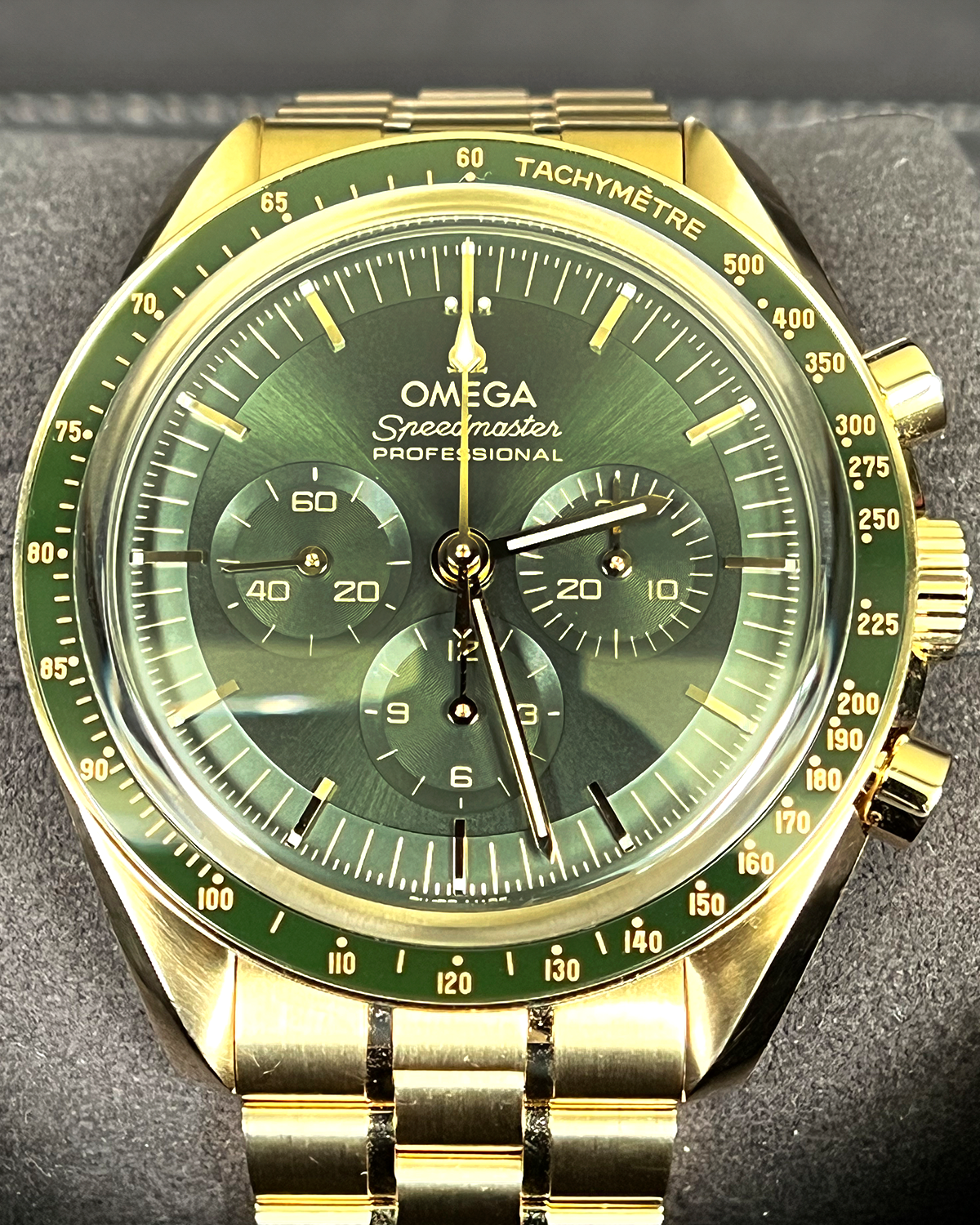 2023 Omega Speedmaster Moonwatch Professional 42MM Green Dial Moonshin ...