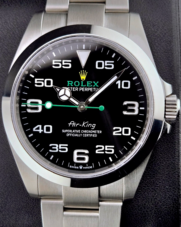 2024 Rolex Air-King 40MM Black Dial Oystersteel Bracelet (126900)