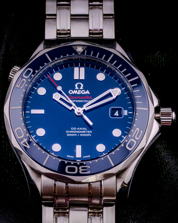 2016 Omega Seamaster Diver 300M 41MM Blue Dial Steel Bracelet (212.30.41.20.03.001)