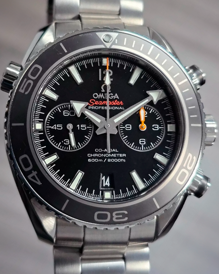 2013 Omega Seamaster Planet Ocean 46MM Black Dial Steel Bracelet (232.30.46.51.01.001)