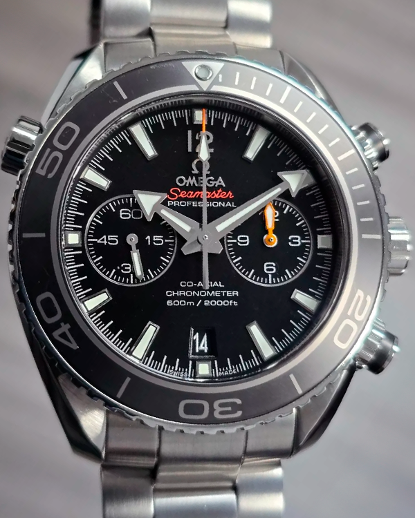 2013 Omega Seamaster Planet Ocean 46MM Black Dial Steel Bracelet (232.30.46.51.01.001)