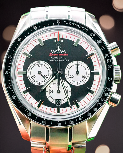 Omega Speedmaster "Michael Schumacher Legend" 42MM Black Dial Steel Bracelet (3507.51)