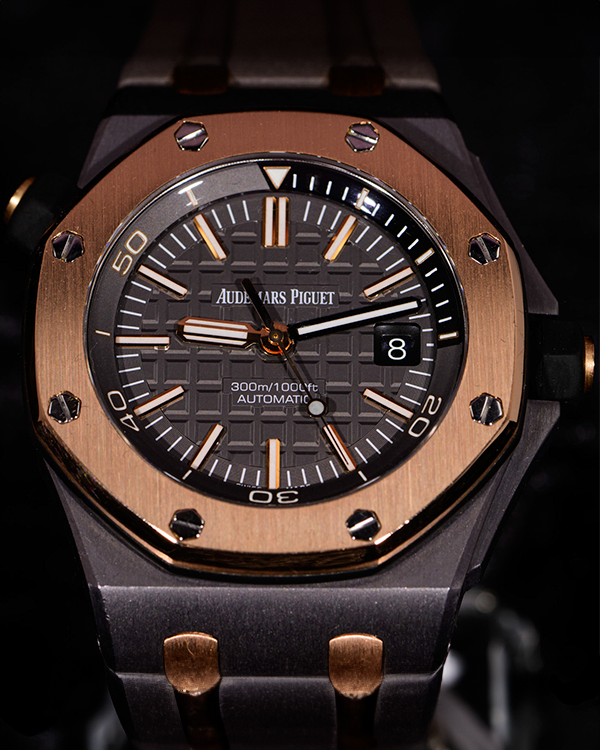 2014 Audemars Piguet Royal Oak Offshore QE II Cup L.E. 42MM Grey Dial Rubber Strap (15709TR.OO.A005CR.01)