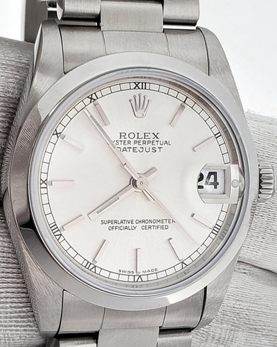 Rolex Datejust 31MM Silver Dial Oyster Bracelet (68240)