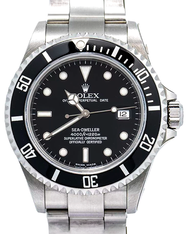 Rolex Sea-Dweller 4000 40MM Black Dial Oyster Bracelet (16600T)