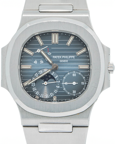 Patek Philippe Nautilus 40MM Blue Dial Steel Bracelet (3712)