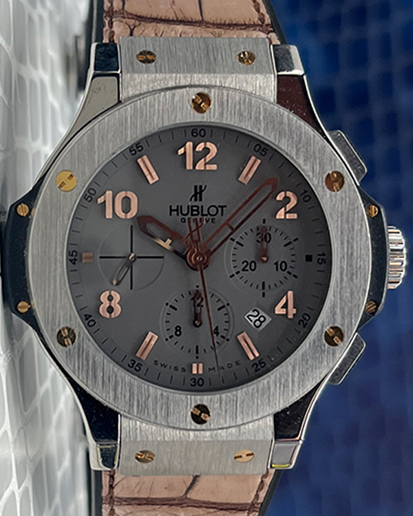 Hublot Big Bang "The Vision" Chronograph L.E. 44MM Grey Dial Leather Strap (301.NX.5710.RX.SDQ08)