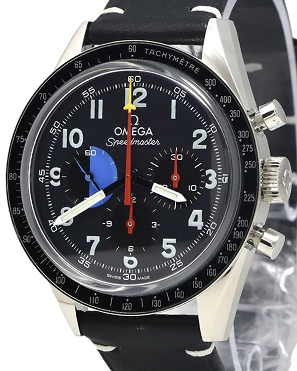 Omega Speedmaster "10th Anniversary Hodinkee" L.E. 39.7MM Blue Dial Leather Strap (311.32.40.30.06.001)