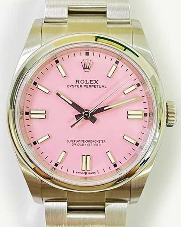 2023 Rolex Oyster Perpetual 36MM Oystersteel Pink Dial Oyster Bracelet (126000)