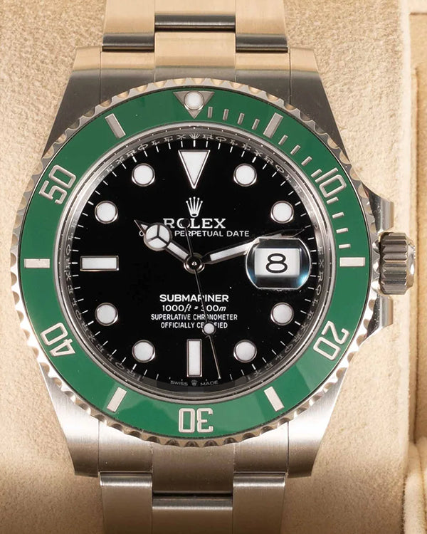 2021 Rolex Submariner Date "Starbucks" 41MM Black Dial Oyster Bracelet (126610LV)