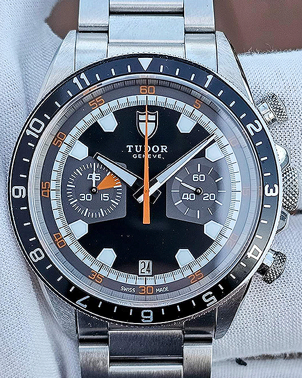 No Reserve - 2018 Tudor Heritage Chrono 42MM Grey Dial Steel Bracelet (70330N)