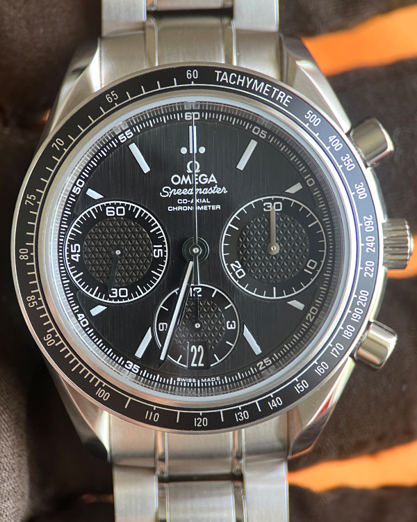 Omega Speedmaster Racing 40MM Black Dial Steel Bracelet (326.30.40.50.01.001)