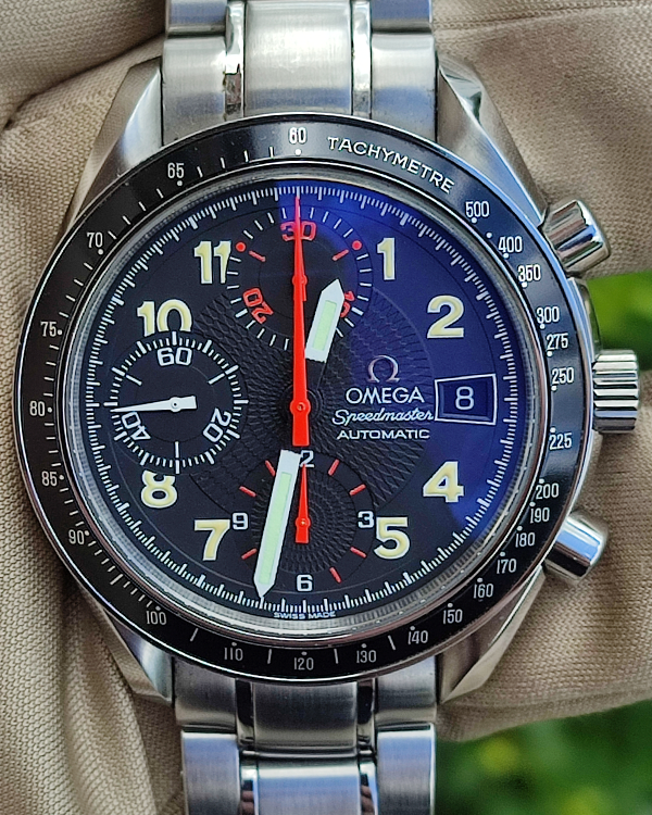 Omega Speedmaster "Japan Limited Edition" 39MM Black Dial Steel Bracelet (3513.53.00)