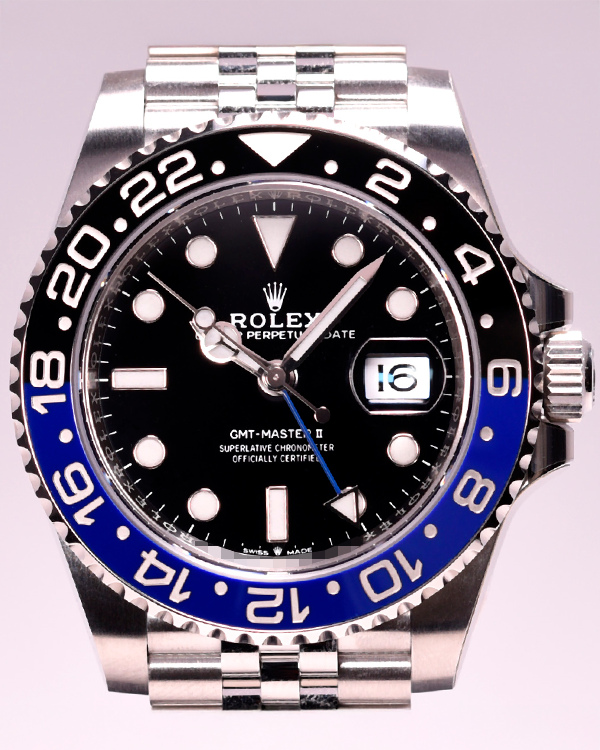 2021 Rolex GMT-Master II "Batgirl" 40MM Black Dial Jubilee Bracelet (126710BLNR)