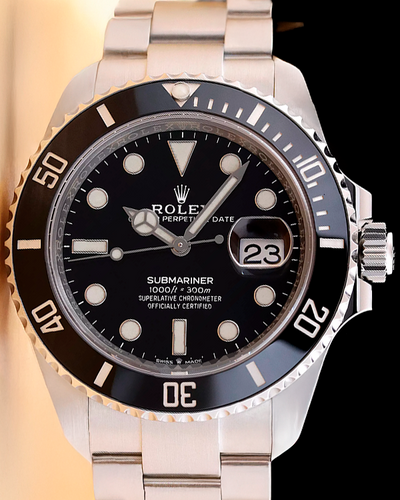 2022 Rolex Submariner Date 41MM Black Dial Oyster Bracelet (126610LN)