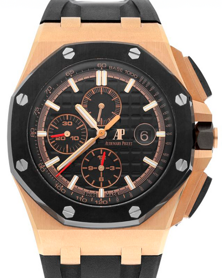 2021 Audemars Piguet Royal Oak Offshore Chronograph 44MM Black Dial Rubber Strap (26401RO.OO.A002CA.02)