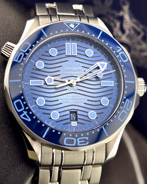 Omega Seamaster Diver 300M 42MM "Summer Blue" Dial Steel Bracelet (210.30.42.20.03.003)