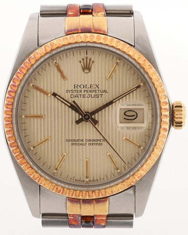 Rolex Datejust 36MM Champagne Dial Two-Tone Jubilee Bracelet (16013)