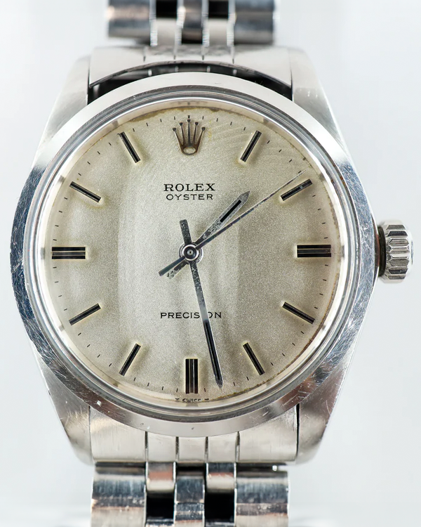 1970 (2.2 Mill Serial) Rolex Oyster Precision 34MM Silver Dial Jubilee Bracelet (6426)