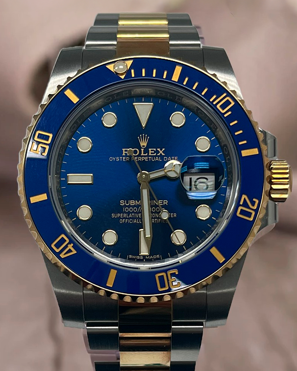 Rolex Submariner 40MM Blue Dial Oystersteel Bracelet (116613LB)