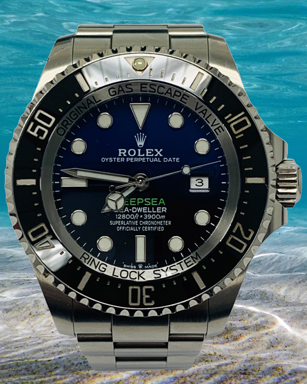 Rolex Sea-Dweller Deepsea "James Cameron" 44MM Deep Blue Dial Oyster Bracelet (126660)