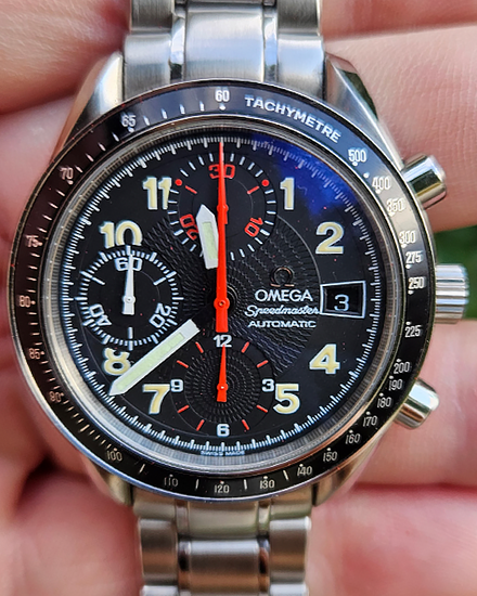 Omega Speedmaster Mark 40 Japan L. E. 39MM Black Dial Steel Bracelet (3513.53.00)
