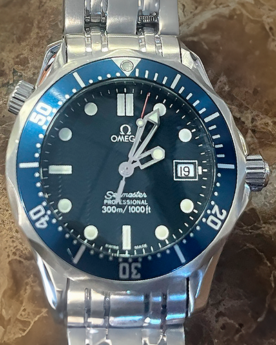 Omega Seamaster Diver 300M 36MM Quartz Blue Dial Steel Bracelet (2561.80)