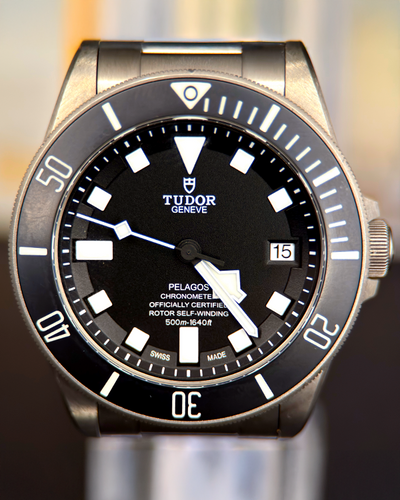 2023 Tudor Pelagos 42MM Black Dial Titanium Bracelet (25600TN)