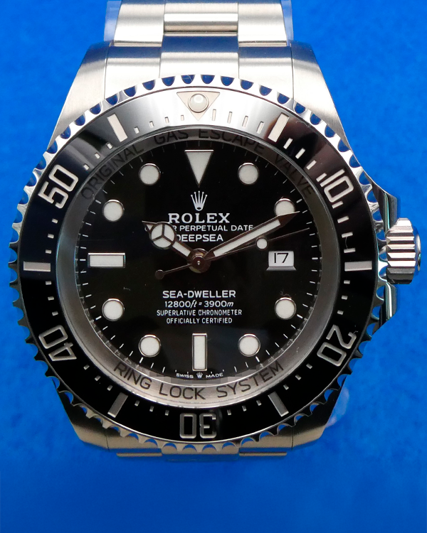 2021 Rolex Sea-Dweller Deepsea 44MM Black Dial Oyster Bracelet (126660)