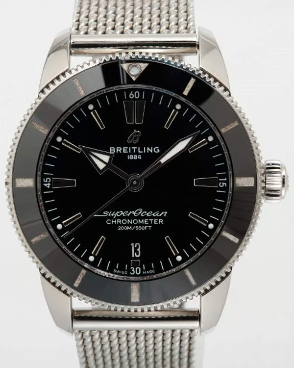 2019 Breitling Superocean Heritage S.E. 44MM Black Dial Steel Bracelet (AB2030121B1A1)