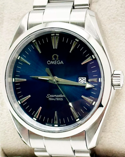 Omega Seamaster 39.2MM Quartz Blue Dial Steel Bracelet (2517.80.00)