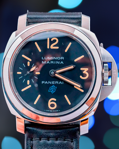 Panerai Luminor Marina 1950 3 Days 44MM Black Dial Leather Strap (PAM00631)