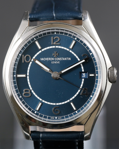 2024 Vacheron Constantin Fiftysix 40MM Blue Dial Leather Strap (4600E/000A-B487)