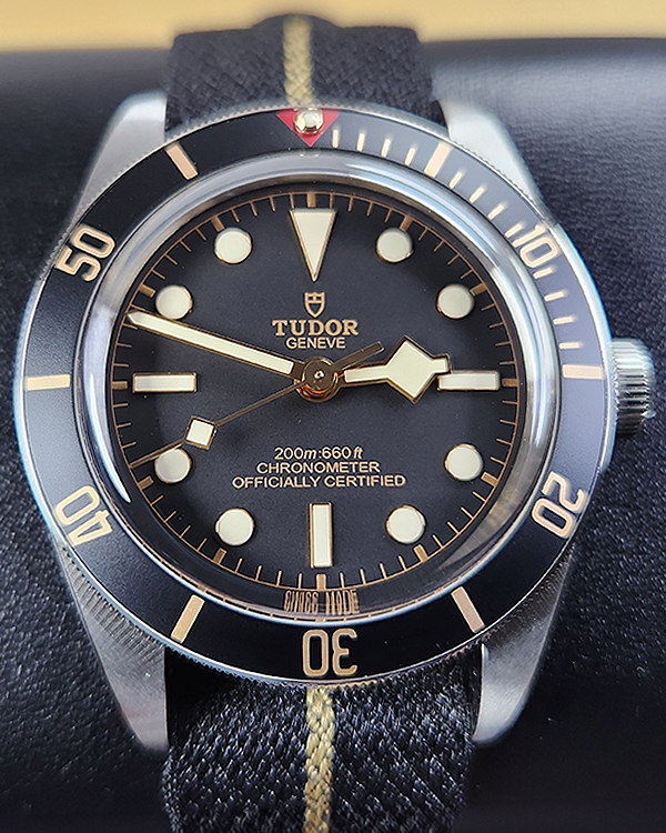 2024 Tudor Black Bay Fifty-Eight 39MM Black Dial Textile Strap (79030N)