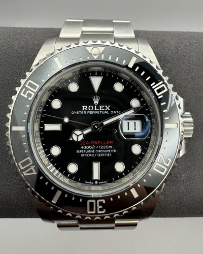 2022 Rolex Sea-Dweller 43MM Black Dial Oyster Bracelet (126600)