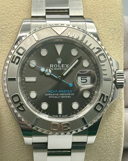 2020 Rolex Yacht-Master 40MM Rhodium Grey Dial Oyster Bracelet (126622)