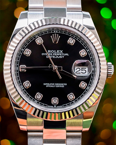 2023 Rolex Datejust 41MM Black Dial Oyster Bracelet (126334)