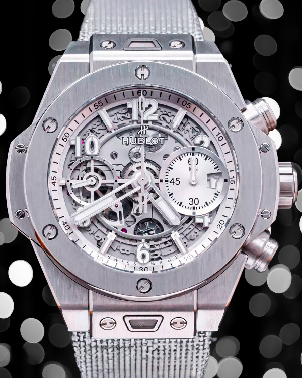 2022 Hublot Big Bang Unico "Essential Grey" L.E. 42MM Skeleton Dial Textile Strap (441.NX.4210.RX.HEC22)