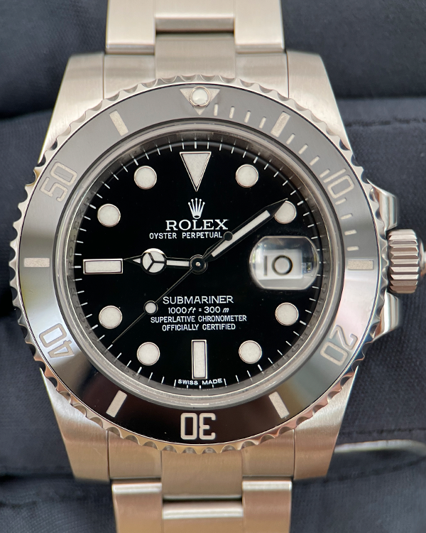 Rolex Submariner Date 40MM Black Dial Oyster Bracelet (116610LN)