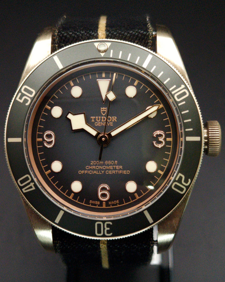 2023 Tudor Black Bay Bronze 43MM Slate Grey Dial Textile Strap (79250BA)