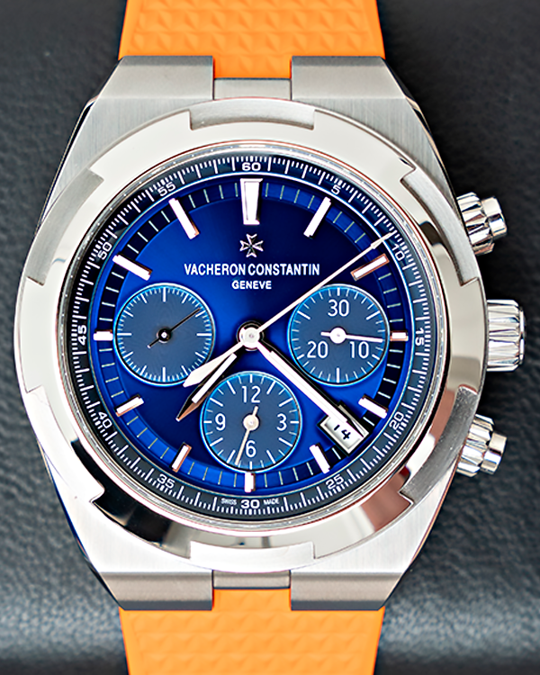 2023 Vacheron Constantin Overseas Chronograph 42.5MM Blue Dial Rubber Strap (5500V/110A-B148)